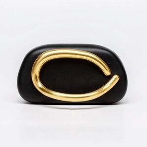 Black and Gold Designer Clutch